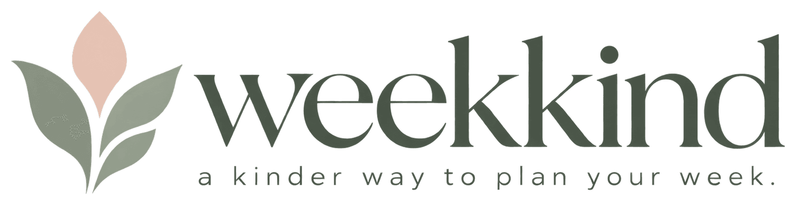 weekkind — a kinder way to plan your week.